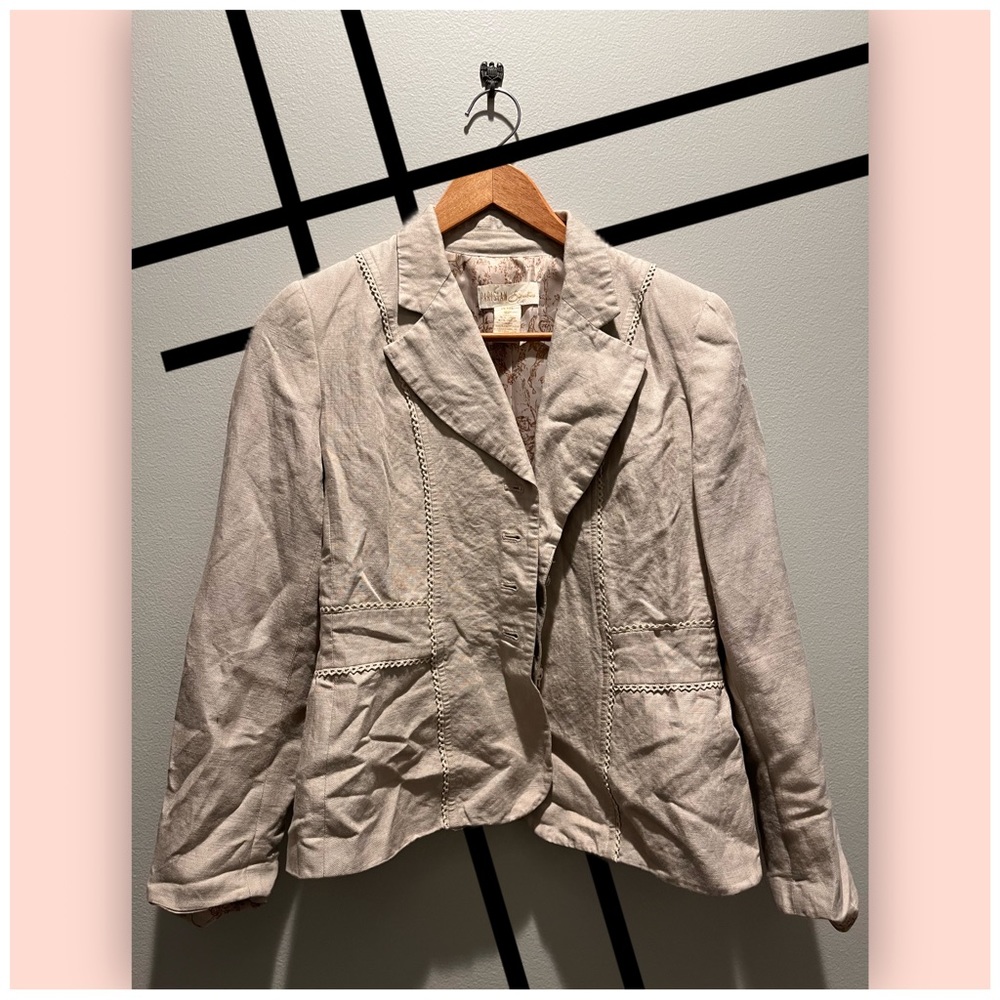 ⚜️👡☕️Parisian Tan Blazer☕️👡⚜️